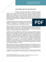 Comites Regionales de Evaluacion de Medicamentos