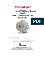 40 40 Series Uv Ir Flame Detector Models 40 40l LB 40 40l4 l4b User Guide en 1459808