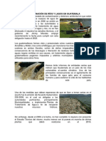 Contaminación de Ríos y Lagos en Guatemala