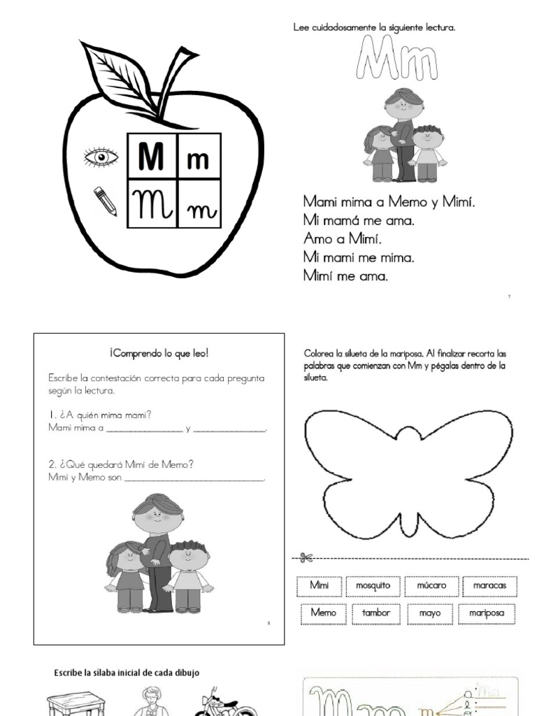 Act. Letra M | PDF