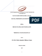 Diagnóstico y tratamiento de patologías bucales