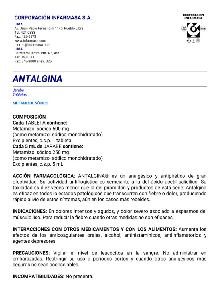 Antal Gina | PDF | Aspirina | Drogas