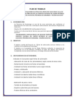 Plan de Trabajo Instalaciones Eléctricas 