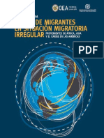 Informe regional [sobre los] Flujos de migrantes en situación migratoria irregular provenientes de África, Asia y el Caribe en las Américas (Documentos oficiales No. OEA/Ser.D/XXVI.16)