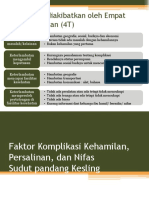 Faktor Komplikasi Kehamilan, Persalinan, Dan Nifas