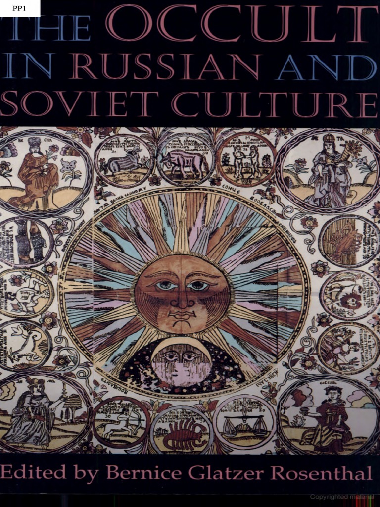 Bernice Glatzer Rosenthal The Occult in Russian and Soviet Culture 1997 Cornell University Press Western Esotericism