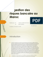 La Gestion Des Risques Bancaire Au Maroc