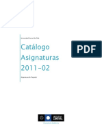Catalogo de Asignaturas PDF