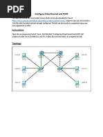 0317 - Configure EtherChannel and HSRP Lab - Instructions