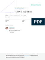 Analysis of DNA in Hair Fibers