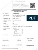 Print Formulir Pendaftaran PPDB SMA - SMK