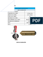 Cinta de Medición Ficha Tecnica