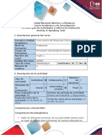 Activity Guide and Evaluation Rubric - Speaking Task (1)