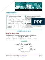 Exercicio Resolvido Estequiometria