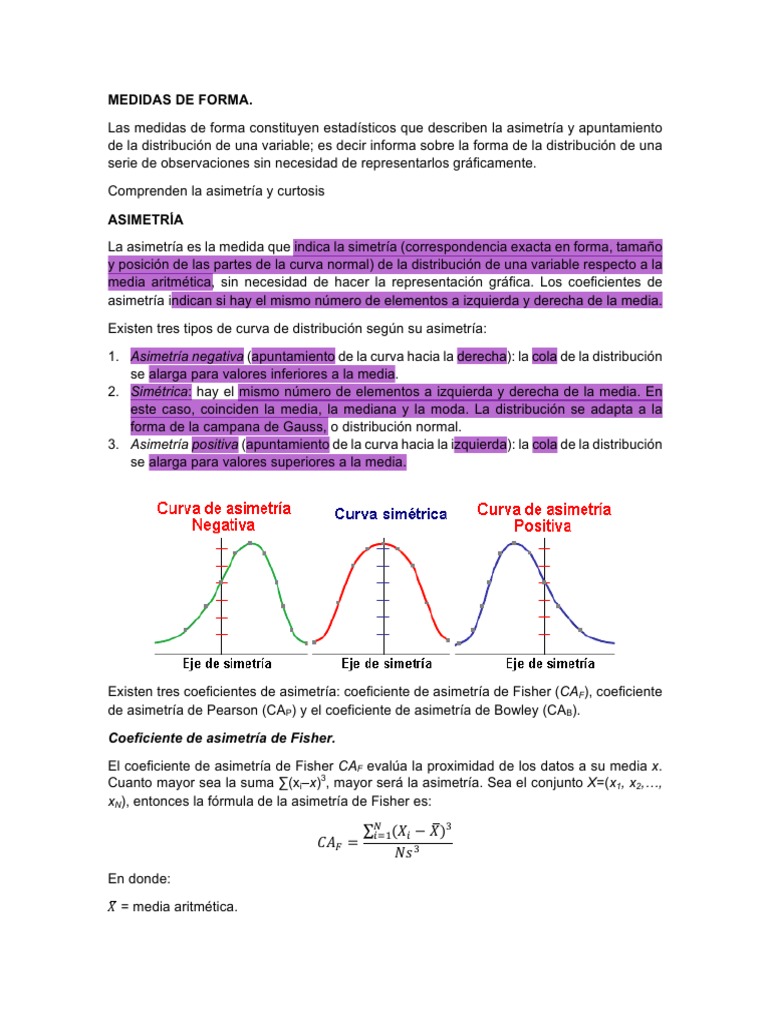 Asimetria y Curtosis Oblicuidad Teoría estadística