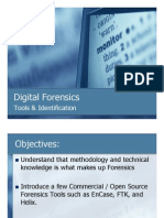 Digital Forensics: Tools & Identification
