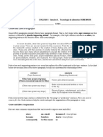 Cause and Effect Paragraphs