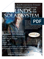 Sounds of The Solar System 2010 October 22 David Hickey Crystal Journey Poster