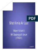 Kuliah 5. Sifat Kimia Air