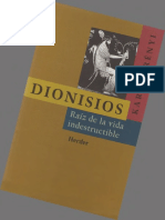 Dionisios - Raiz de La Vida Indestructible - Kerenyi PDF