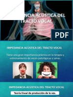 Impredancia y Ejercicios de Tracto Vocal Semiocluido