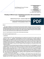 Planning of Different Types of Distributed Generation With Seasonal Mixed Load Models