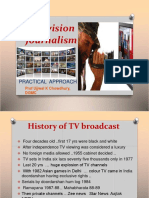 Television Journalism: Practical Approach