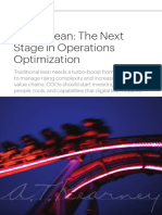 Digital Lean-The Next Stage in Operations Optimization