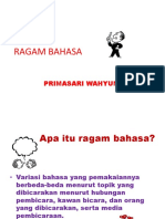 Powerpoint Ragam Bahasa Indonesia