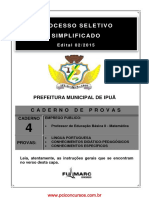 Processo Seletivo Simplificado: Prefeitura Municipal de Ipuã