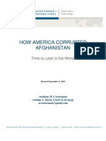 America, Corruption, Afghanistan