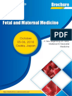 Fetal and Maternal Medicine 2018