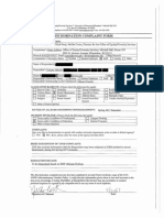 Discrimination Complaint Form: General Information