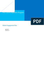 Master Engagement Plan - Guide for Cloud Migration