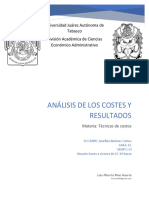 Análisis de Los Costes y Resultados