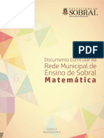 Documento Curricular de Sobral_Matemática