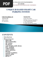 Unique Id Based Smart Car Parking System: Mrs - Revathi