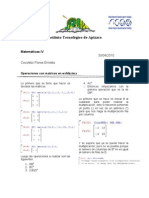 Mate IV Operaciones Con Matrices