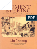 Yutang Lin Moment in Peking