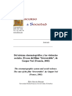 Del Sistema Cinematográfico y Las Violencias-El Caso de Irreversible