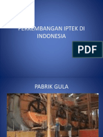 Perkembangan Iptek Di Indonesia