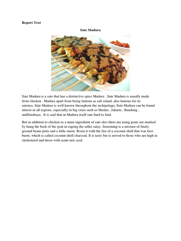 Report Text Asian Cuisine Regional Ethnic Food