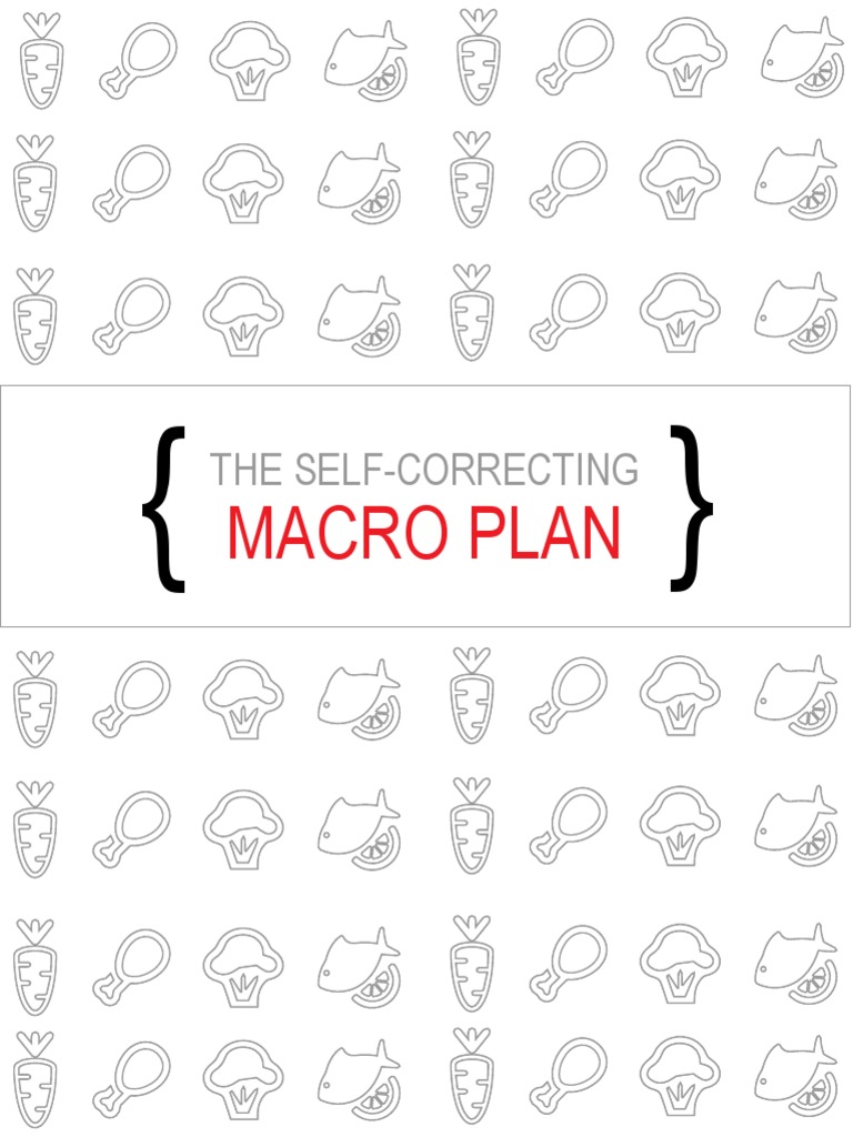 SelfCorrecting Macro Plan PDF PDF Aerobic Exercise Determinants