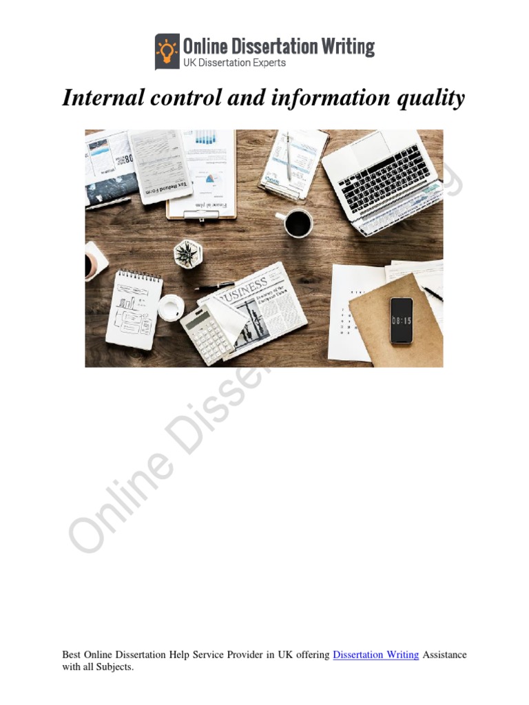 Analysis of Internal Control and Information Quality To Achieve ...