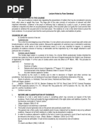 Cavendish Evidence Module