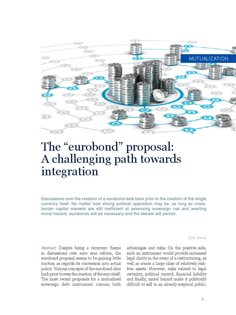 Eurobond Proposal: Challenges Ahead | PDF | Government Debt | European ...