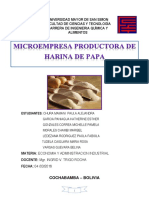 Harina de Papa Proyecto Final 