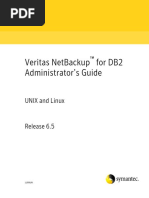 Veritas Netbackup For Db2 Administrator'S Guide: Unix and Linux