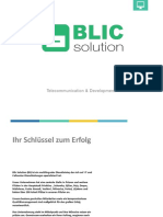 Präsentation Blic Solution