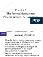 Chap03 The Project Management Process Groups A Case Study